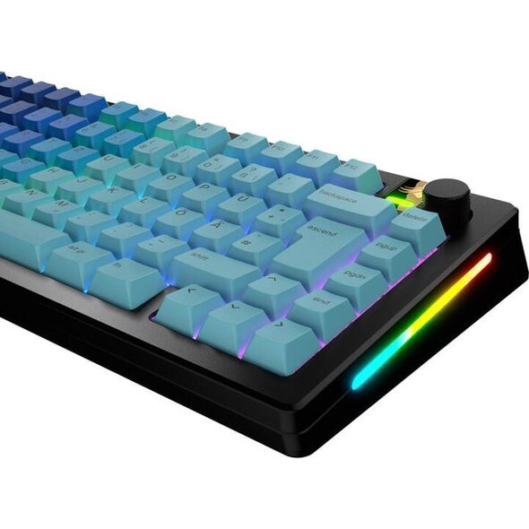 Glorious Glorious GPBT Gradient Keycaps, ISO Layout (DE), PBT, Dye-Sub - Ocean