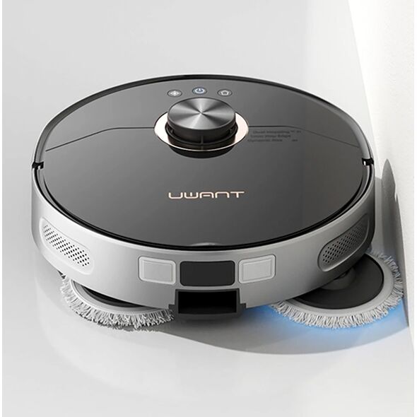 Robot sprzątający odkurzacz funkcją mopa + stacja ładująco - czyszcząca U200 Pro - szary Robot sprzątający odkurzacz funkcją mopa + stacja ładująco - czyszcząca U200 Pro - szary