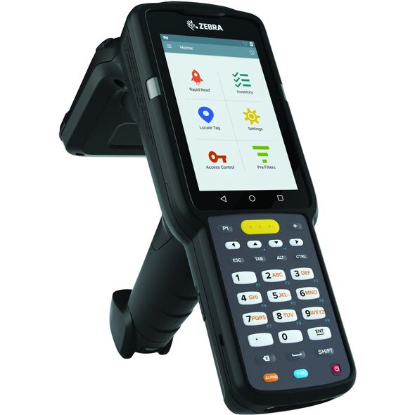 MC3330XR UHF RFID GUN, ΚΥΚΛΙΚΗ ΚΕΡΑΙΑ, 802.11 A/B/G/N/AC, SE4770 2D IMAGER, 47 ΠΛΗΚΤΡΑ, ΕΞΩΤ. ΜΠΑΤΑΡΙΑ, GMS, 4GB RAM / 32GB ROM, ETSI BANDS