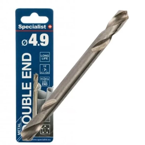 SPECIALIST+ τρυπάνι μετάλλου duplex HSS, 4.9 mm