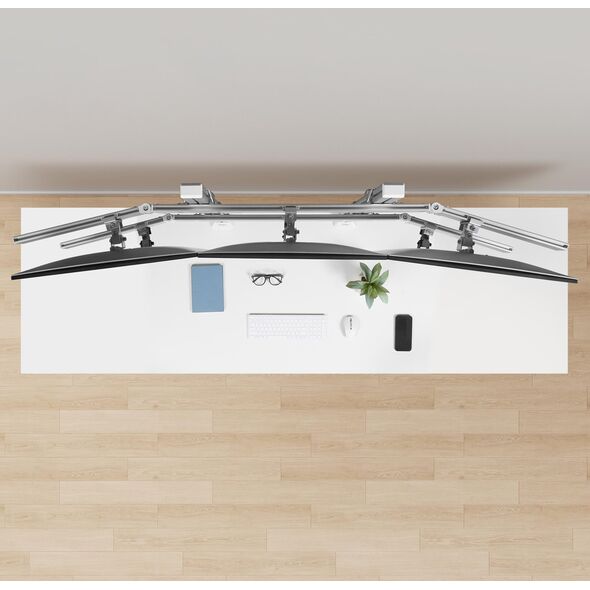 StarTech 6-MONITOR-ARM-A uchwyt / stojak do monitorów 81,3 cm (32") Biurko Biały