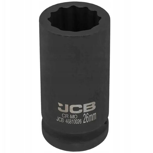 JCB Βαθύ κρουστικό καρυδάκι 3/4" 26mm (12-γωνιακό)