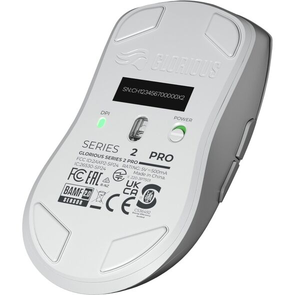 Glorious Series 2 PRO Wireless Gaming Maus - weiß