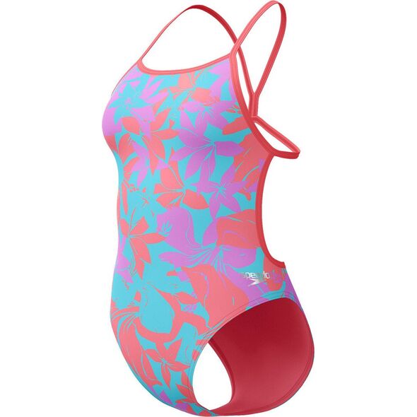 Damski Strój Kąpielowy Alov Digi Vbk  fiery red/white/french blue rozmiar 36