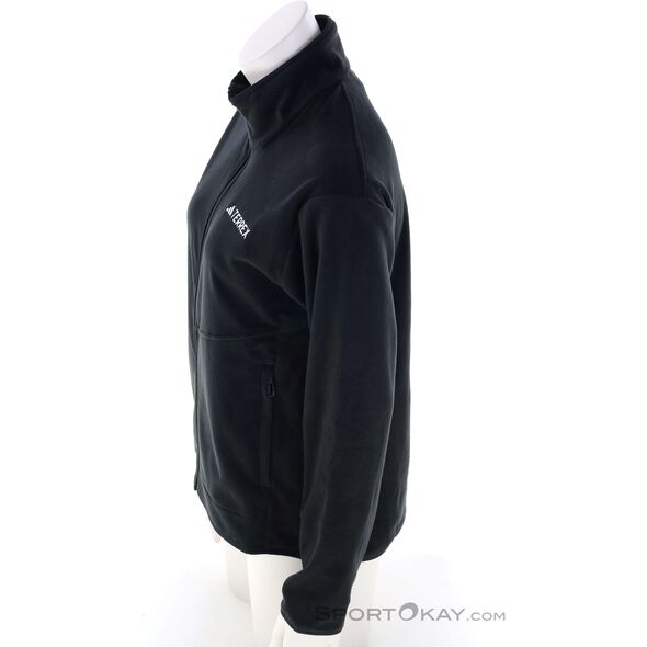 Γυναικεία φλις ζακέτα adidas TERREX Multi Full Zip Fleece Jacket - μαύρο