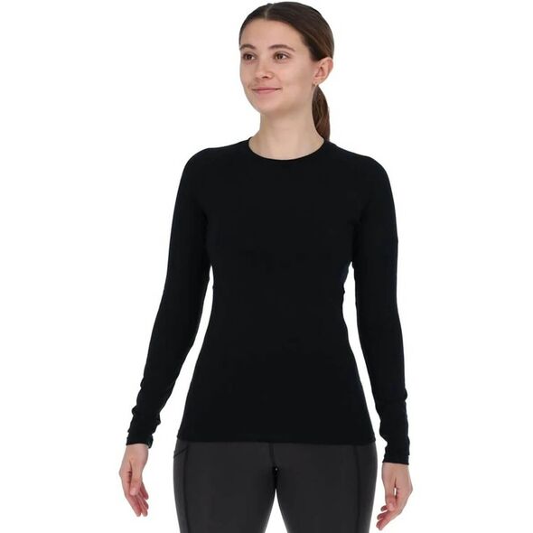 Γυναικεία μπλούζα χωρίς κουκούλα Inov-8 Merino Long Sleeve T-Shirt - μαύρο