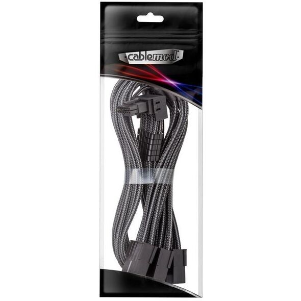 CableMod Pro ModMesh 12V-2x6-Kabel, 3x 8-Pin, StealthSense – carbon, var. A