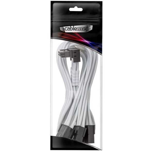 CableMod Pro ModMesh 12V-2x6-Kabel, 3x 8-Pin, StealthSense – weiß, var. A
