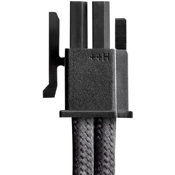 CableMod PRO ModMesh RT 12VHPWR Kabel, ASUS/Seasonic/PHANTEKS, 12V-2x6 zu 12V-2x6, StealthSense - schwarz