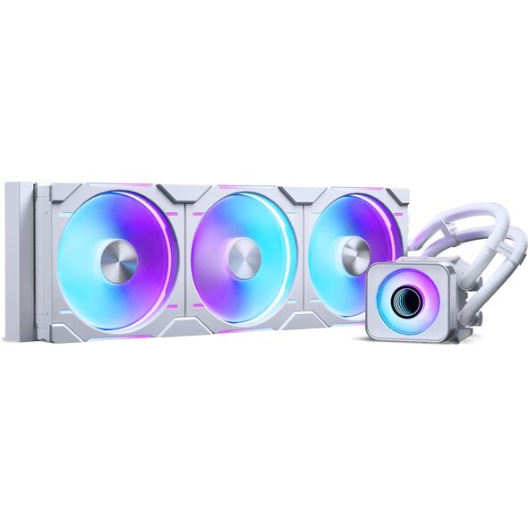 PHANTEKS Glacier One 420D30 X2 DRGB AiO Wasserkühlung - 420mm, weiß