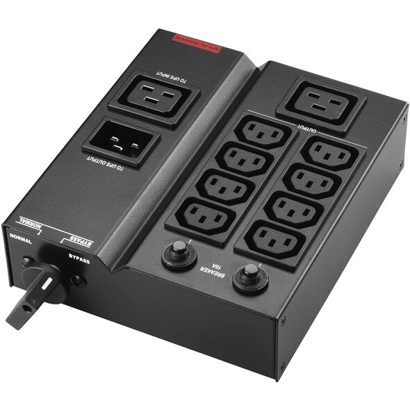 PowerWalker MBS/PDU IEC 1-3kVA rozdzielacz zasilania PDU 9 x gniazdo sieciowe Czarny
