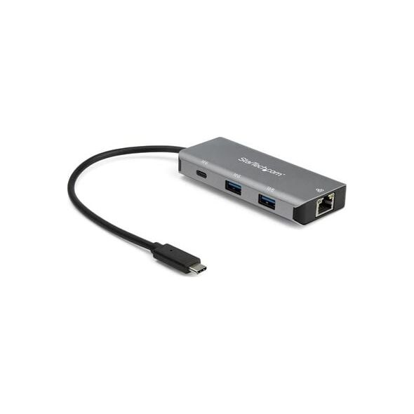 HUB USB StarTech 1x RJ-45 1x USB-C  + 2x USB-A 3.2 Gen2 (HB31C2A1CGB)