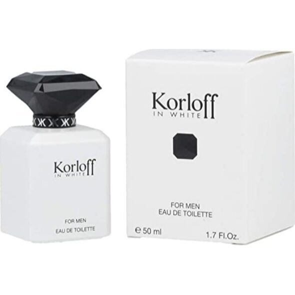 Korloff Korloff, In White, Eau De Toilette, For Men, 50 ml For Men