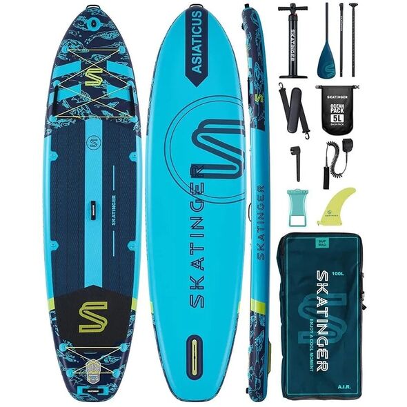 Deska SUP Asiaticus 350x89x15 cm (11'6'') yoga