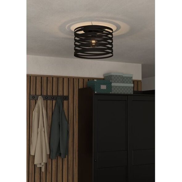 EGLO 900164, 1 bulb(s), E27, IP20, Black