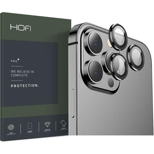 Hofi Szkło na obiektyw aparatu Hofi Camring Pro+ Apple iPhone 13 Pro/13 Pro Max Black