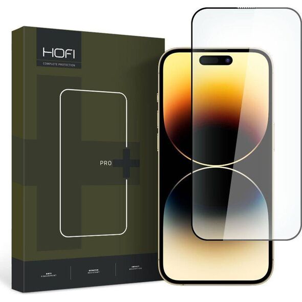 Hofi Szkło Hartowane APPLE IPHONE 15 PRO MAX HOFI Glass Pro+ czarne