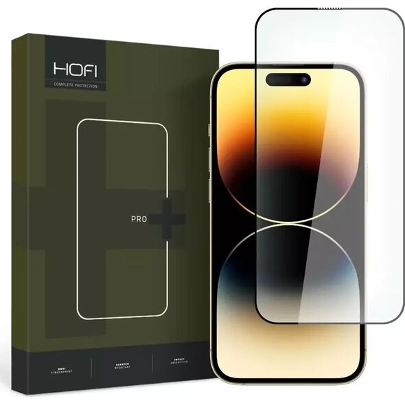 Hofi Szkło Hartowane APPLE IPHONE 15 PRO MAX HOFI Glass Pro+ czarne