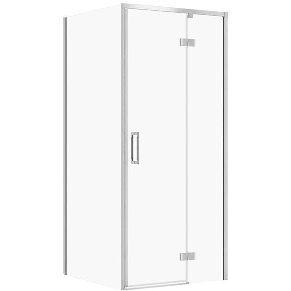 Σετ B849 Καμπίνα Larga Ζαβιάς Δεξιά Χρώμιο 80x80x195 Σκ Τρανς Wir
