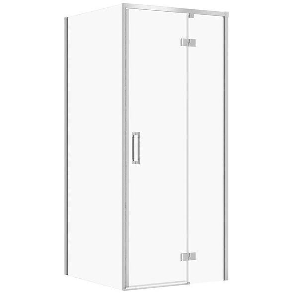 Σετ C96 Kabina Larga Zawias Prawa Chrom 80x90x195 Szk Trans Wir