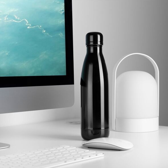 Φιάλη νερού JobOut aqua Ø7x25,5cm 500ml μαύρο