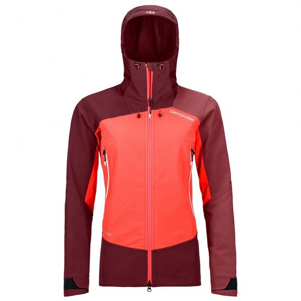 Γυναικείο μπουφάν Ortovox Westalpen Softshell Jacket - κοραλλί