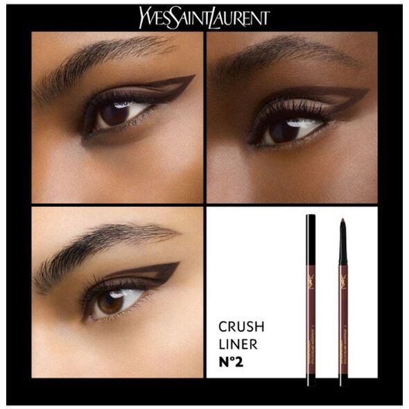 YSL CRUSHLINER STYLO WATERPROOF EYELINER 2 DARK 0,35g