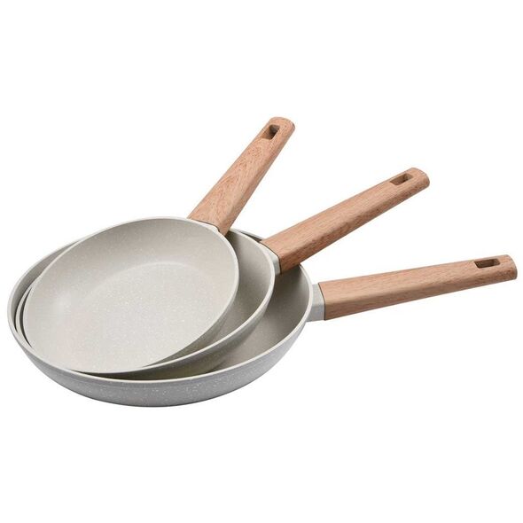 ZESTAW 3 PATELNI MARMURKOWYCH BERGNER BG-34741 NATURALLY