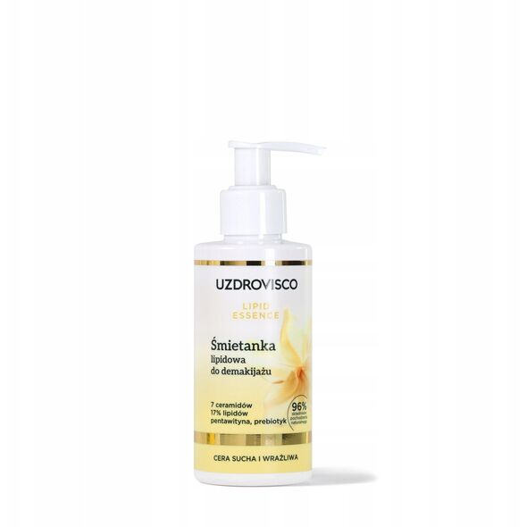 UZDROVISCO_Lipid Essence śmietanka lipidowa do demakijażu 150ml