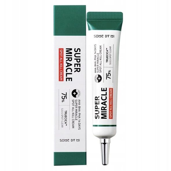 SOME BY MI_AHA.BHA.PHA.14 Days Super Miracle Spot All Kill Cream krem punktowy na zmiany trądzikowe 30ml