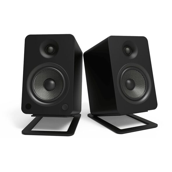 Βάσεις Ηχείων Γραφείου KANTO AUDIO για Μεγάλα Ηχεία - Μαύρο (Ζεύγος)