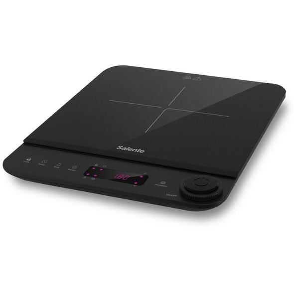 Salente InductPro1, επαγωγική κουζίνα, μονή εστία, μαύρο