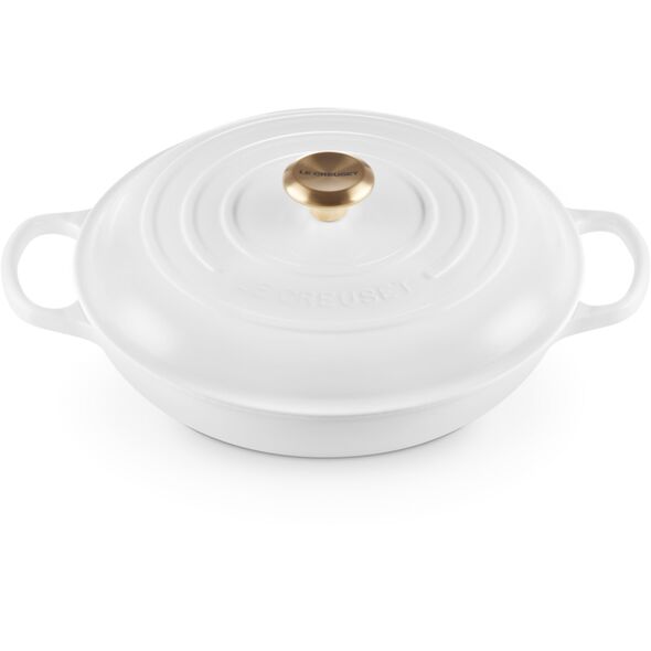 Le Creuset Cuguna katls sekls 30cm / 3 5L balts 0024147315490