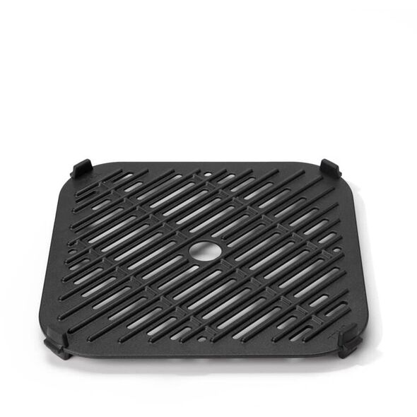 Heißluftfritteuse CRISPLITE VISION(schwarz/silber, 2.000 Watt, Korb 8 Liter, mit Sichtfenster)