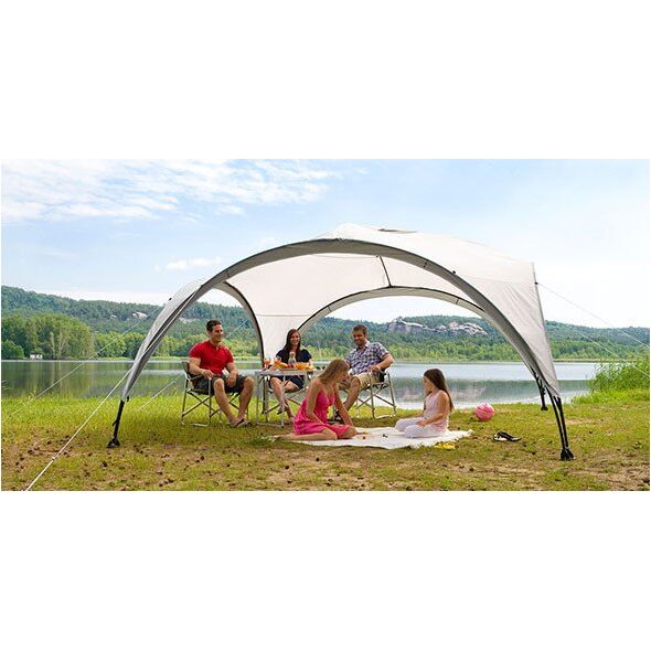 Pavillon Event Shelter, 4,5 x 4,5m(hellgrau/grau)
