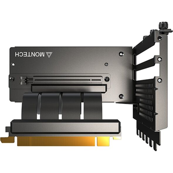 Vertikales GPU Mounting Kit, PCIe 4.0 Riser-Kabel(schwarz, 20cm)
