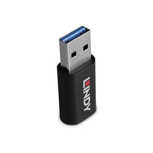 Lindy 71264 zmieniacz płci / kabli USB Type A USB Type C Czarny