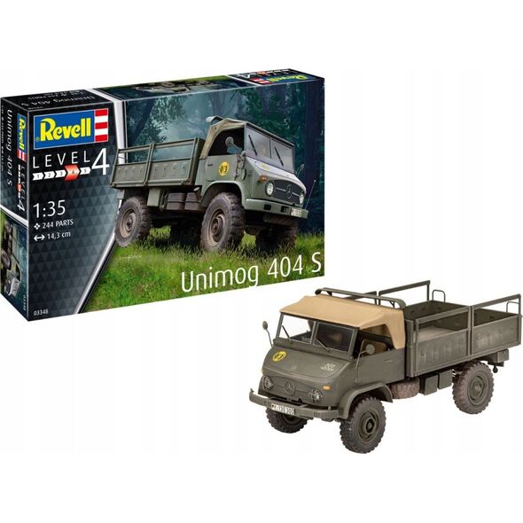 Revell Model plastikowy Pojazd UNIMOG 404 S 1/35