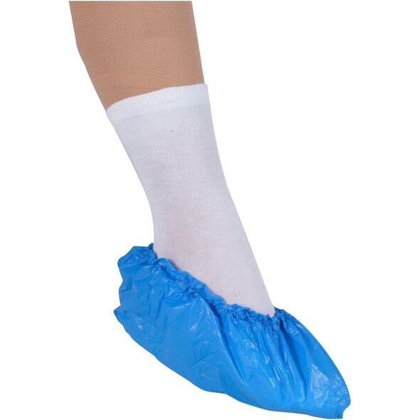 Καλύμματα παπουτσιών LDPE 75 micron 4414 μπλε XL