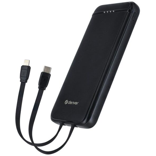 Denver PQCA-10320, 10000 mAh, Μαύρο