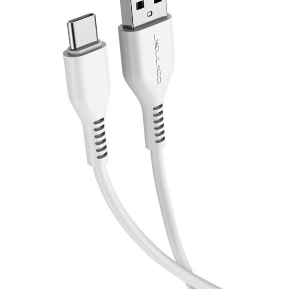 JELLICO καλώδιο KDS-32 USB-C USB 3.1A 2M Λευκό