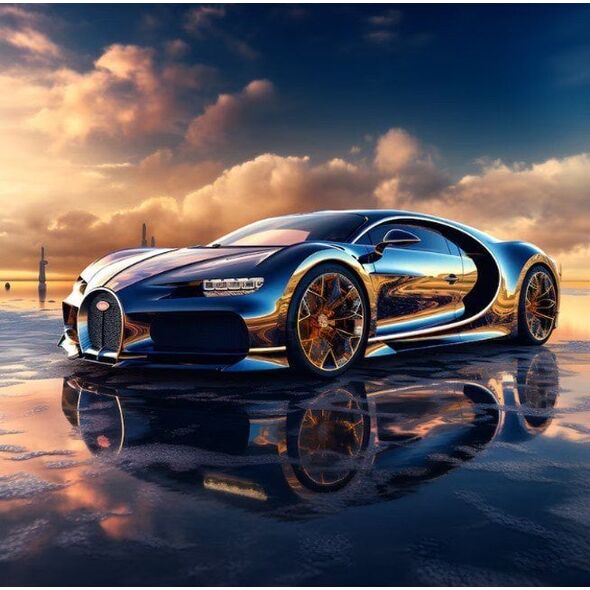 Diamentowa mozaika - Auto Bugatti Norimpex