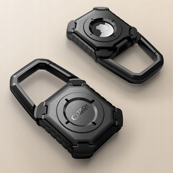 Brelok Tech-Protect Kevlar Apple AirTag 1 / 2  Black