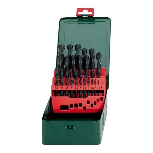Wiertło Metabo Zestaw Wierteł Do Metalu HSS-R 25szt. 1 - 13mm (627152000)