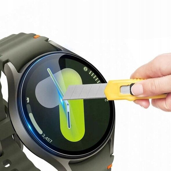 SZKŁO HARTOWANE TECH-PROTECT GLASS FIT+ 2-PACK SAMSUNG GALAXY WATCH 8 (44 MM) CLEAR