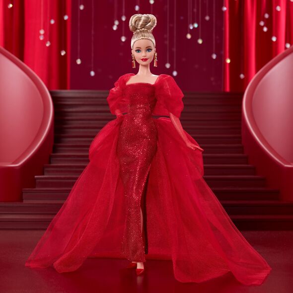 BARBIE collectible doll Mattel 80 (JBJ17)