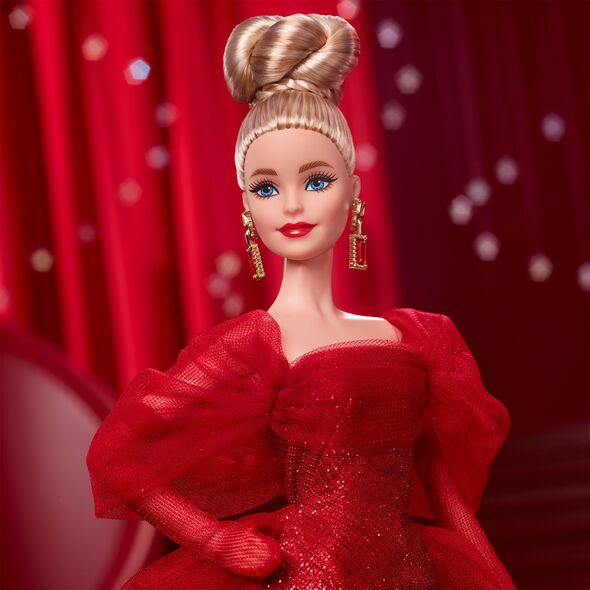 BARBIE collectible doll Mattel 80 (JBJ17)