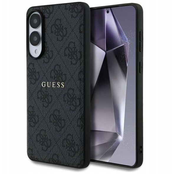 Case Guess 4G Ring Classic Logo MagSafe Samsung Galaxy S25 Edge black