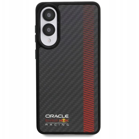 Case Red Bull Real Carbon Fiber Powerbar MagSafe for Samsung Galaxy S25 Edge black