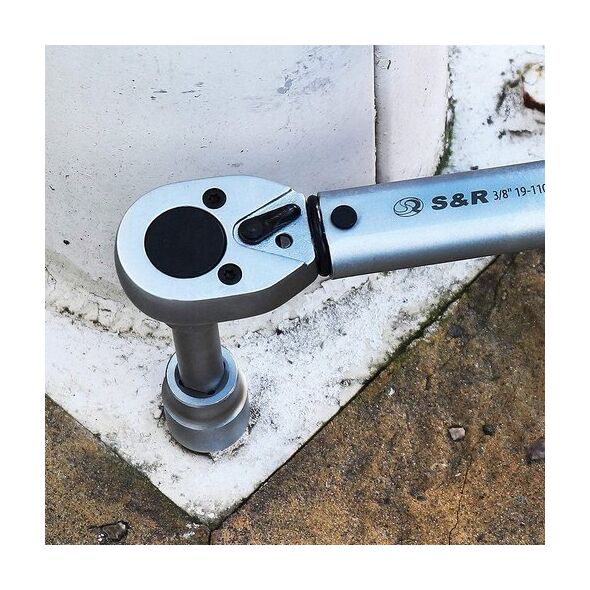 Dynamic wrench with head and adapter set465038110 S&R